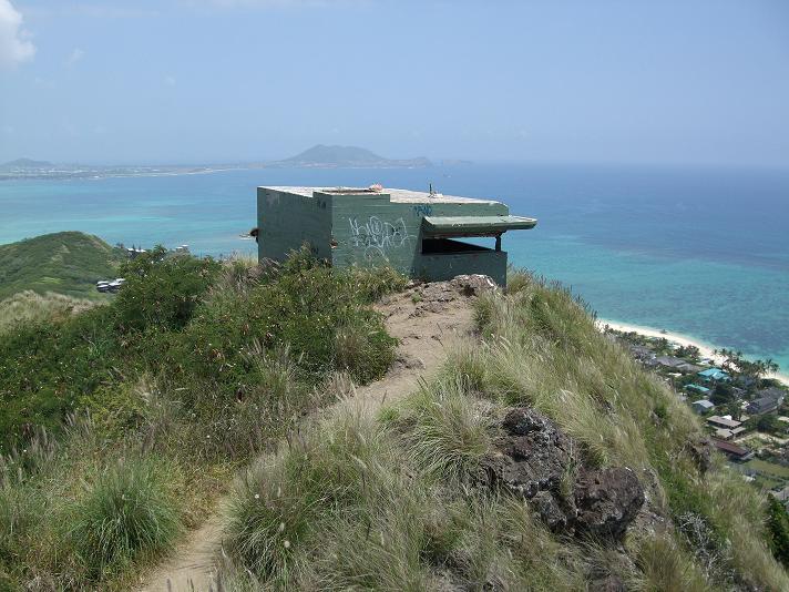 Pillbox on Kaiwa Ridge