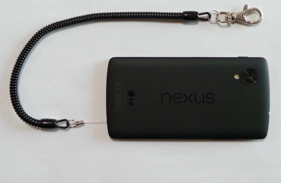 nexus5 with strap