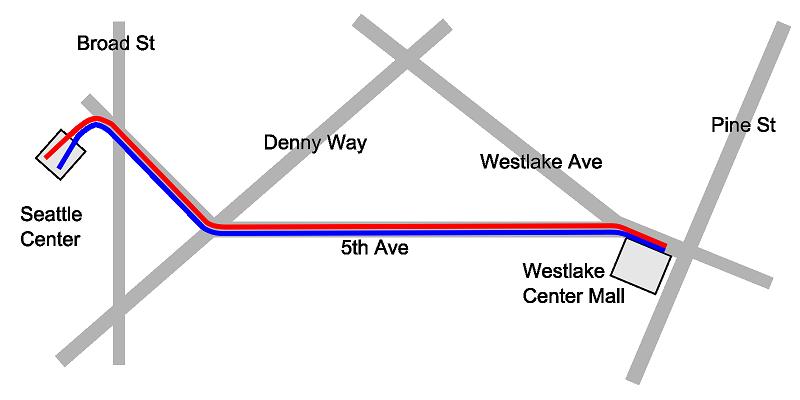 Monorail Route